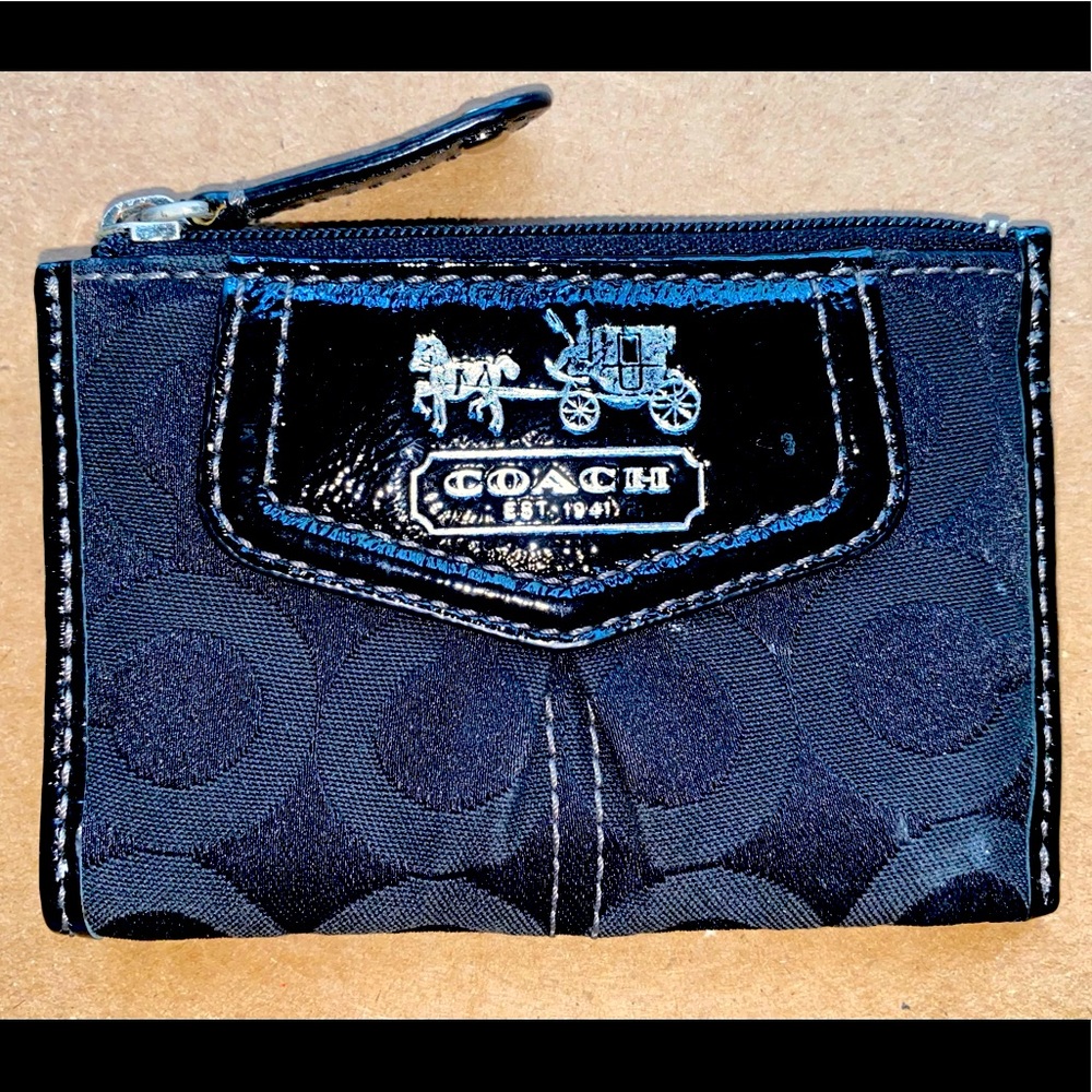 Coach coin/card case